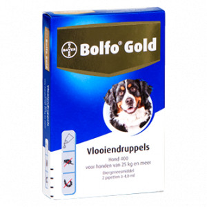 Afbeelding Bolfo Gold - Hond (25-40kg) door Brekz.nl