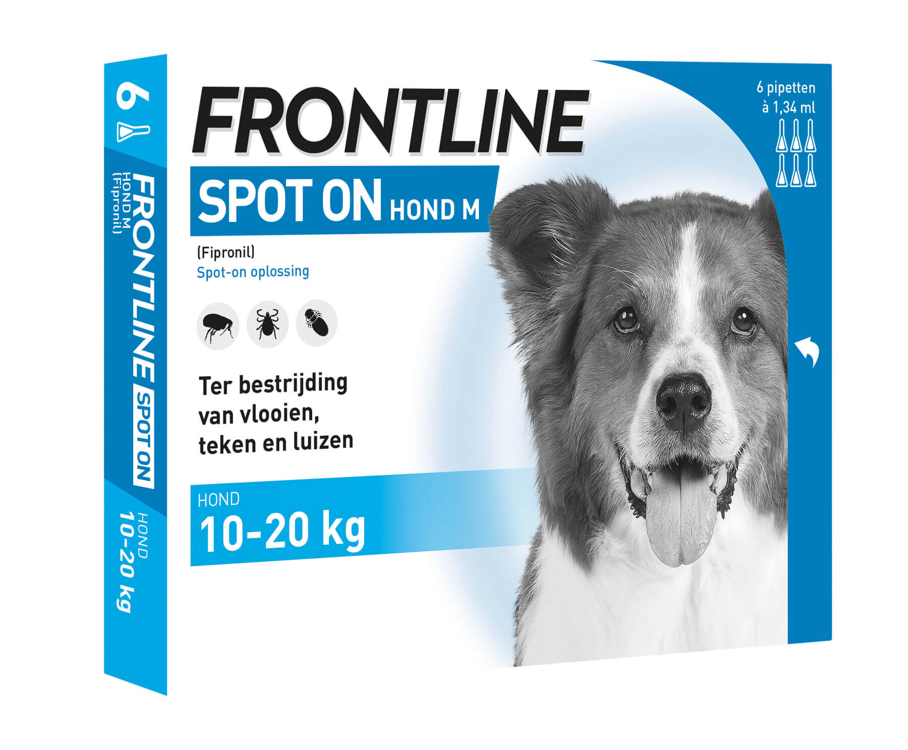 Frontline Spot-on hond M / 10-20 kg