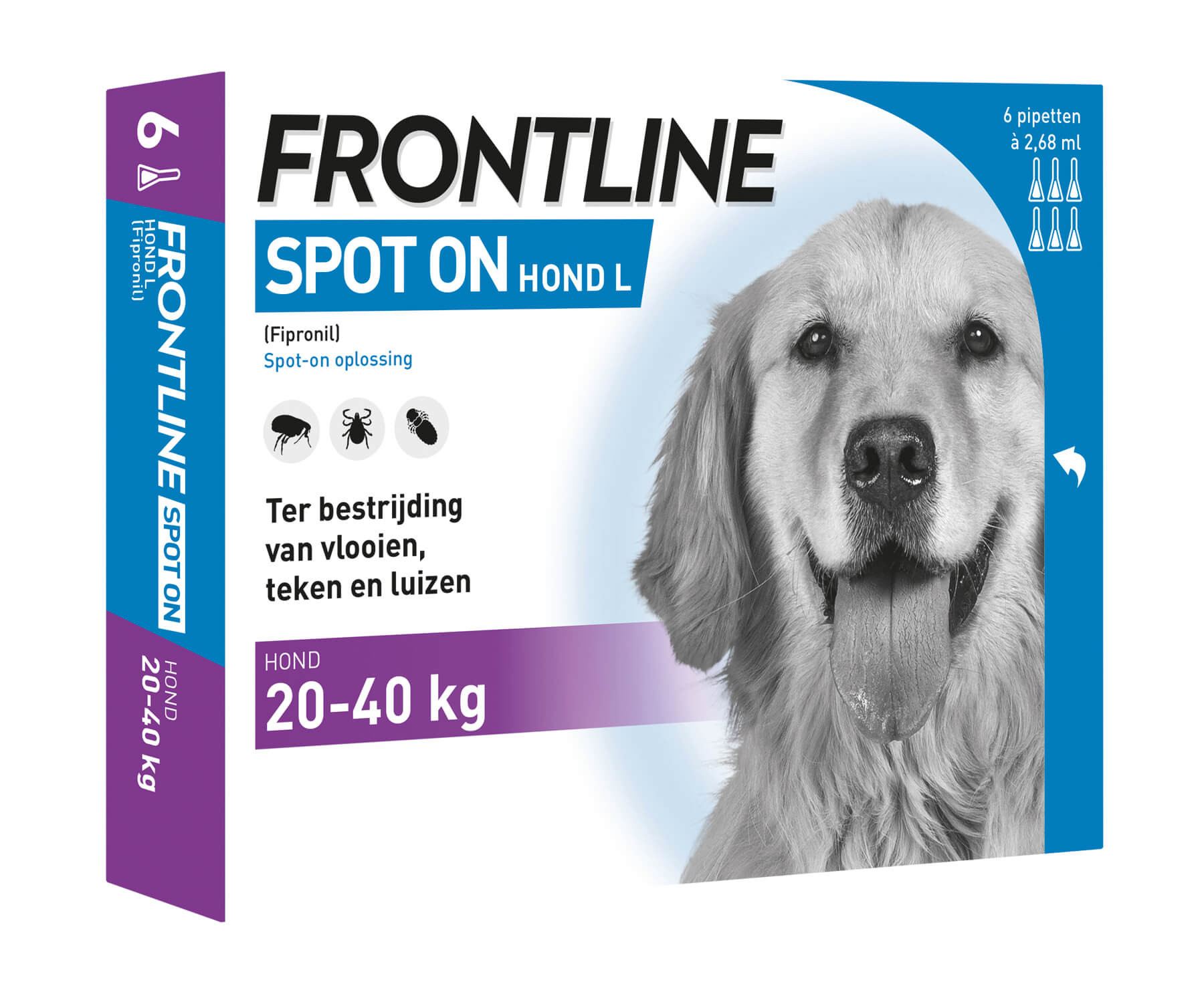 Frontline Spot-on hond L / 20-40 kg
