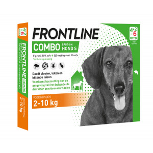 Frontline Combo Spot On hond S / 2-10 kg
