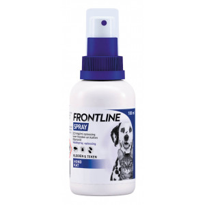 Afbeelding Frontline Handpompspray vlooien & teken bij Hond en Kat 100 ml door Brekz.nl