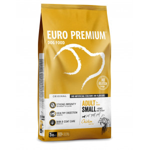 Euro Premium Adult Small Chicken & Rice hondenvoer 3 kg