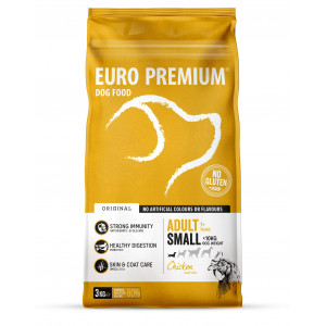 Euro Premium Small Adult Chicken & Rice hondenvoer