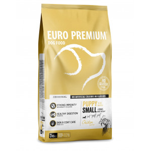 Afbeelding Euro Premium Small Puppy Chicken & Rice hondenvoer 12 kg door Brekz.nl