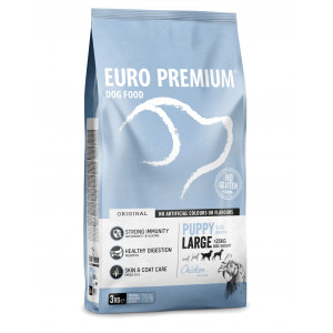 Euro Premium Large Puppy Chicken & Rice hondenvoer 15 kg