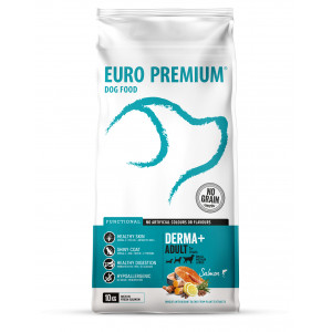 Afbeelding Euro Premium Medium Adult Derma+ Salmon & Potatoes hondenvoer 2,5 kg door Brekz.nl
