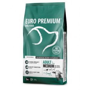 Euro Premium Medium Adult Lamb & Rice hondenvoer
