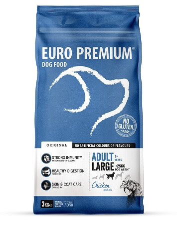 Euro Premium Adult Large Chicken & Rice hondenvoer