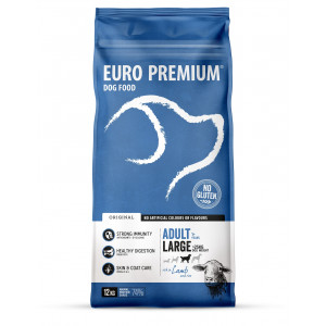 Euro Premium Adult Large Lamb & Rice hondenvoer