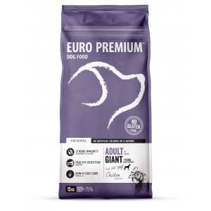 Euro Premium Giant Adult Chicken & Rice hondenvoer 15 kg