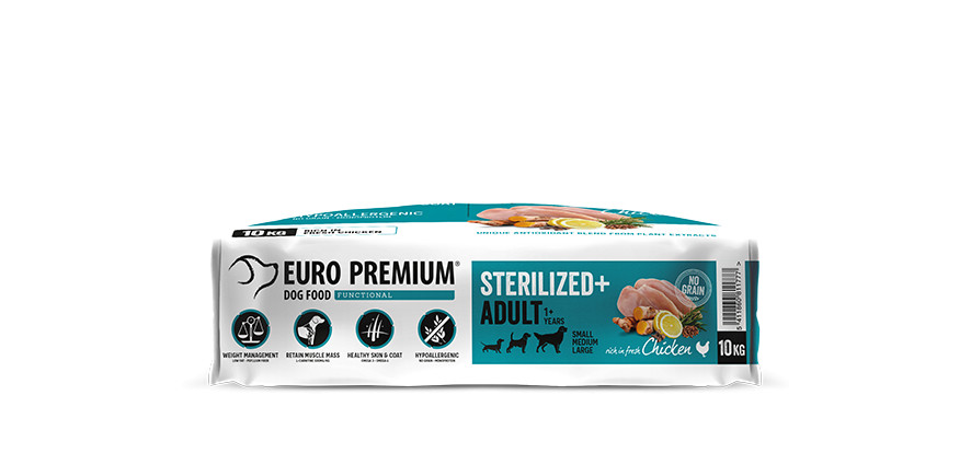 Euro Premium Adult Sterilized hondenvoer