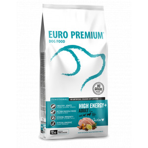 Euro Premium Grainfree Adult High Energy+ Chicken & Potato hondenvoer