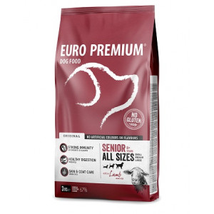 Euro Premium Senior Lamb & Rice 8+ hondenvoer