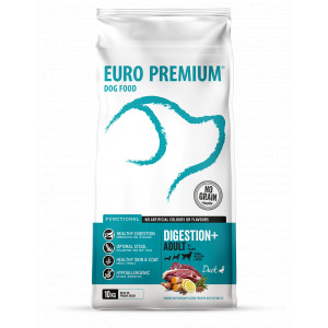 Euro Premium Grainfree Adult Digestion+ Duck & Potatoes hondenvoer 2 x 10 kg