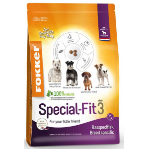 Afbeelding Fokker Special-Fit 3 hondenvoer 2,5 kg door Brekz.nl