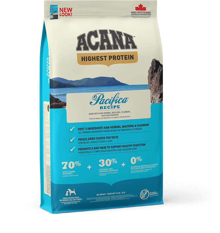 Afbeelding van 11,4 kg Acana Highest Protein Pacifica hondenvoer