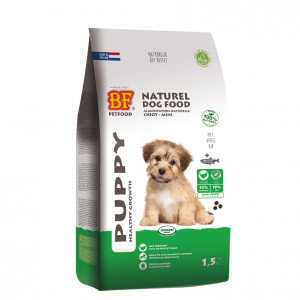 Afbeelding Biofood Puppy Small Breed hondenvoer 1.5 kg door Brekz.nl
