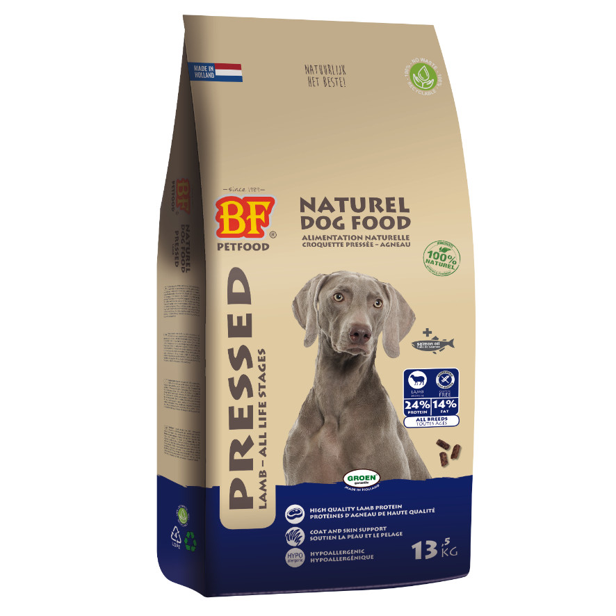 Afbeelding van 5 kg BF Petfood lam geperst hondenvoer