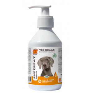 Afbeelding Biofood Vloeibaar Schapenvet voor de hond 250 ml door Brekz.nl