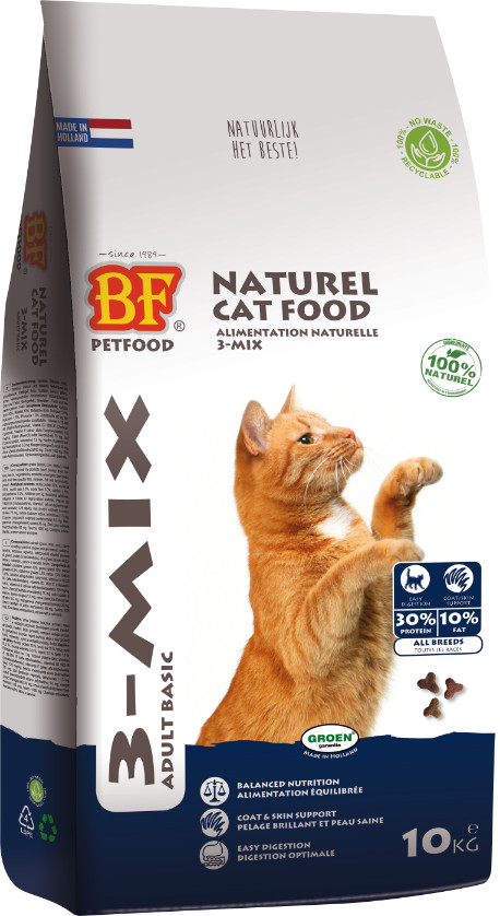 Biofood 3-Mix Adult kattenvoer