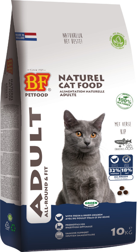 Biofood Adult Allround & Fit kattenvoer