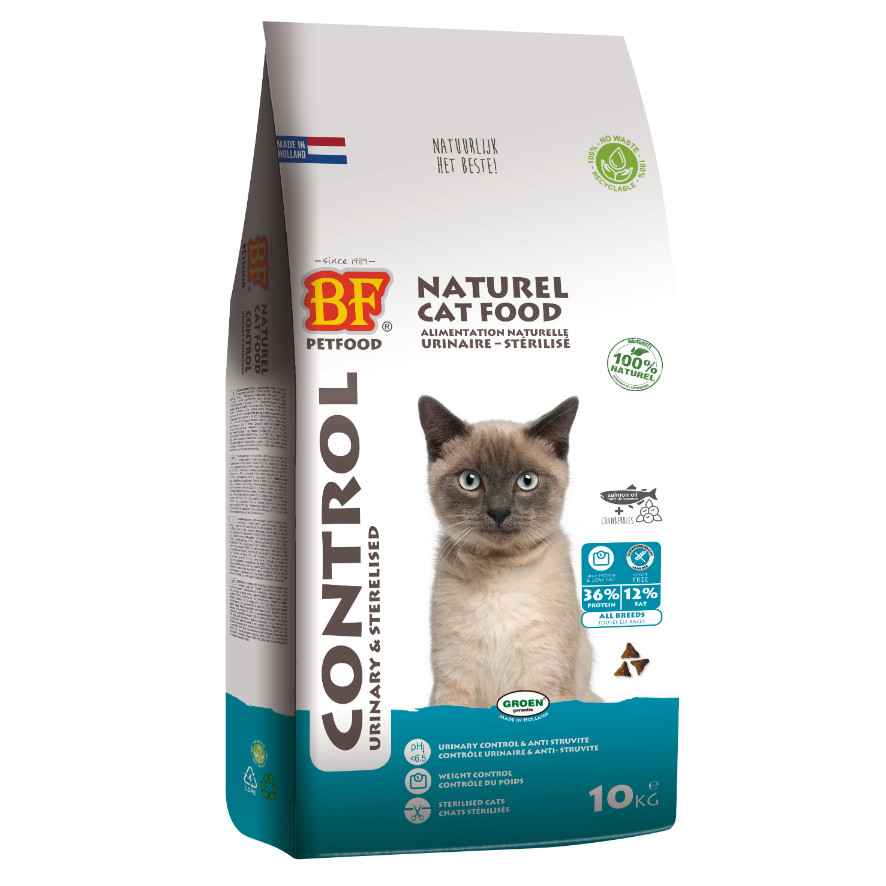 Biofood Control Urinary & Sterilised kattenvoer