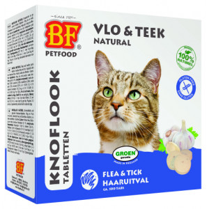 Afbeelding Biofood Tabletten Knoflook Naturel voor de kat Per verpakking door Brekz.nl
