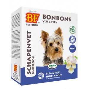 Afbeelding Biofood Schapenvet Mini Bonbons met knoflook Per verpakking door Brekz.nl