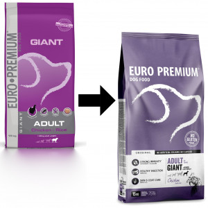 Euro Premium Giant Adult Chicken & Rice hondenvoer