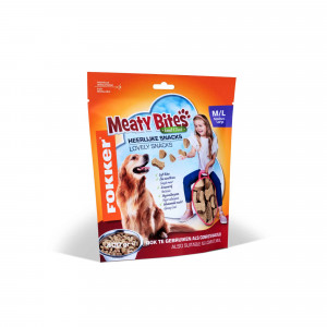 Afbeelding Fokker Meaty Bites hondensnacks M/L 2 x 400 gram door Brekz.nl