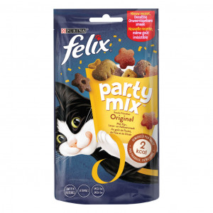 Felix Party Mix Original kattensnoep 60 gram 8 x 60 gr