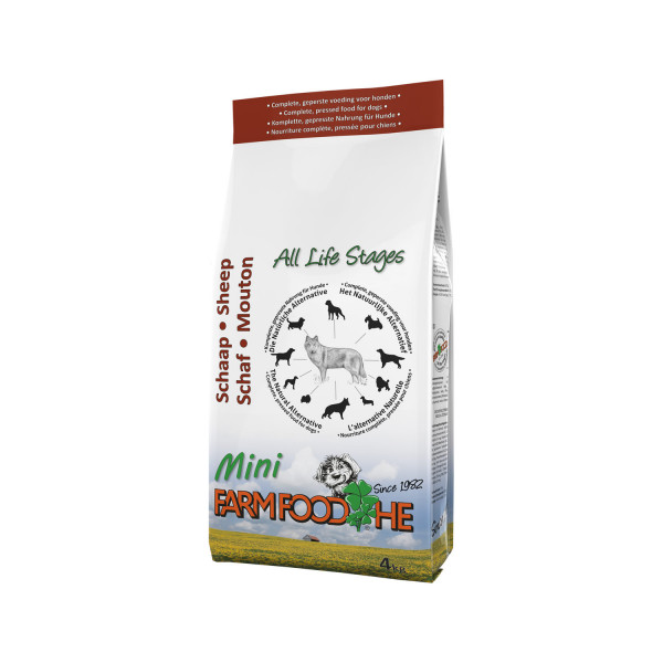 Farm Food Farm Food HE met Schaap Mini hondenvoer 4 kg