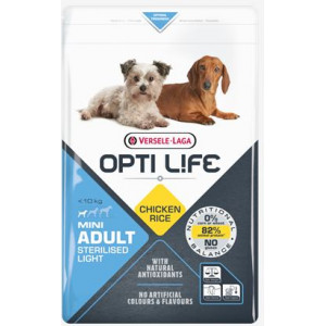 Afbeelding Opti Life Adult Light Mini hondenvoer 7.5 kg door Brekz.nl