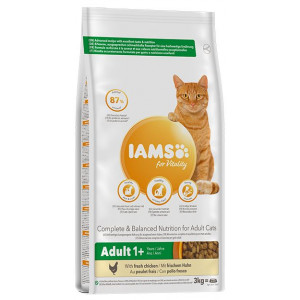 Afbeelding Iams Adult Kip kattenvoer 3 kg door Brekz.nl