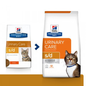 Hill's Prescription Diet S/D Urinary kattenvoer met kip