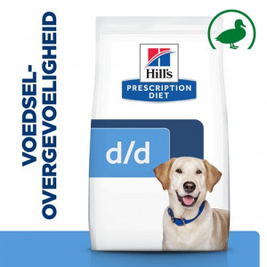 Hill's Prescription D/D Food Sensitivities met eend en rijst hondenvoer
