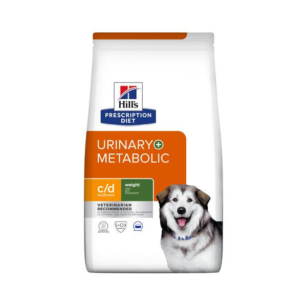 Hill's Prescription Diet C/D Multicare Urinary + Metabolic (Weight Care) hondenvoer 1,5 kg