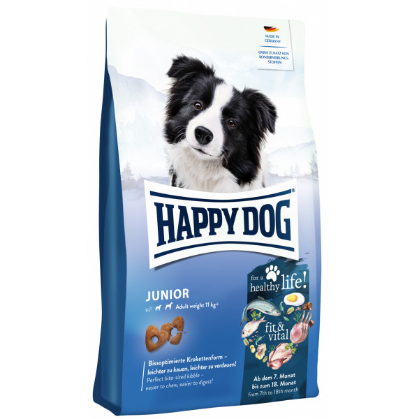 Happy Dog Fit & Vital Junior hondenvoer 10 kg