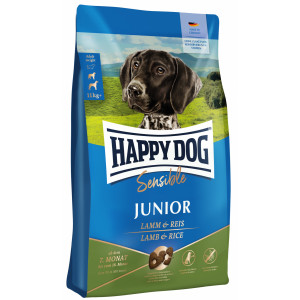 Afbeelding Happy Dog Sensible Junior met lam & rijst hondenvoer 2 x 10 kg door Brekz.nl