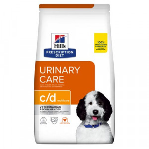 Hill's Prescription Diet C/D Multicare Urinary Care hondenvoer met kip 2 x 1,5 kg