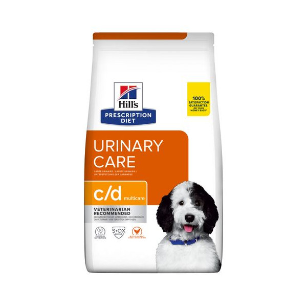 Hill's Prescription C/D Multicare Urinary Care hondenvoer met kip 1,5 kg