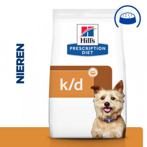 Afbeelding Hill's Prescription Diet K/D hondenvoer 12 kg door Brekz.nl