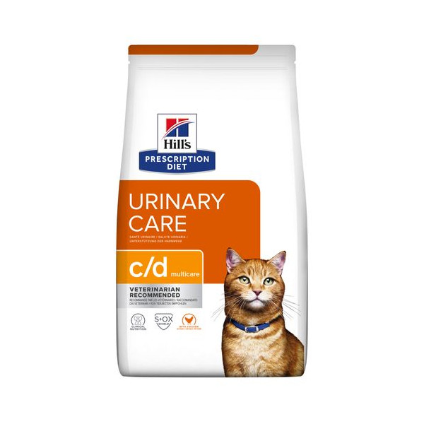 Hill's Prescription Diet C/D Multicare Urinary Care kattenvoer met kip 1,5 kg