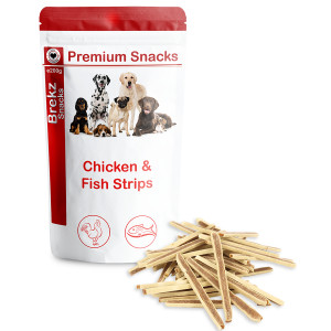 Brekz Premium Chicken with Fish Strips 200 gram Per stuk