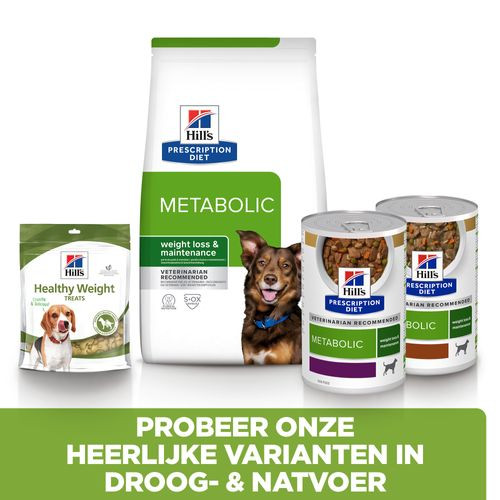 Hill's Prescription Diet Metabolic Weight Management hondenvoer met lam & rijst