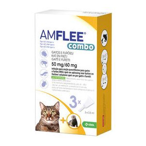 Amflee Combo Spot-On kat 50 mg Effectief