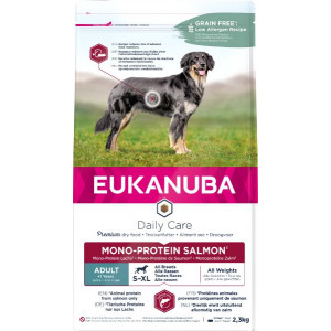 Afbeelding Eukanuba Daily Care Monoprotein zalm hondenvoer 2,3 kg door Brekz.nl