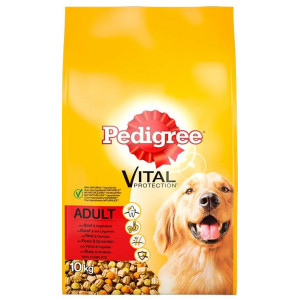 Afbeelding Pedigree Droog Adult Rund 10 Kg door Brekz.nl