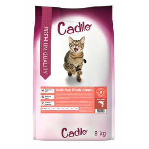 Afbeelding Cadilo Adult Grainfree w/Fresh Salmon - premium kattenvoer 2 kg door Brekz.nl