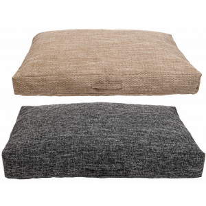 Afbeelding Tweed hondenbed Zwart 100 x 70 cm door Brekz.nl